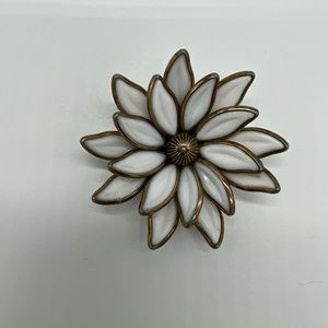 Trifari Flower Brooch - Vintage